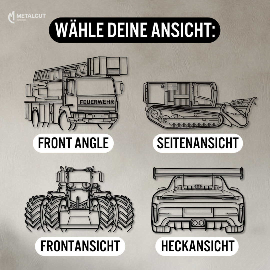 Sonderanfertigung - Andere Fahr -und Flugzeuge als Silhouette