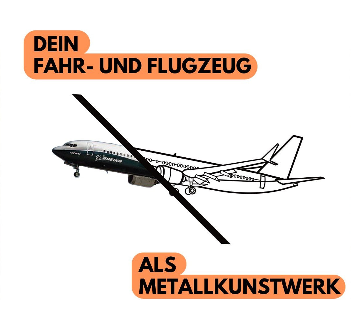 Sonderanfertigung - Andere Fahr -und Flugzeuge als Silhouette