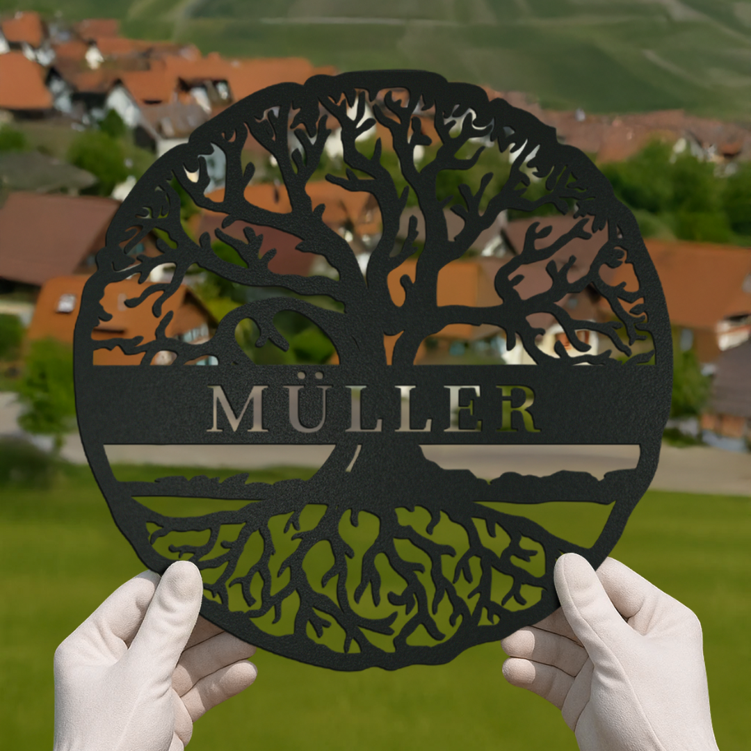 Baum des Lebens - Metall & Personalisierbar