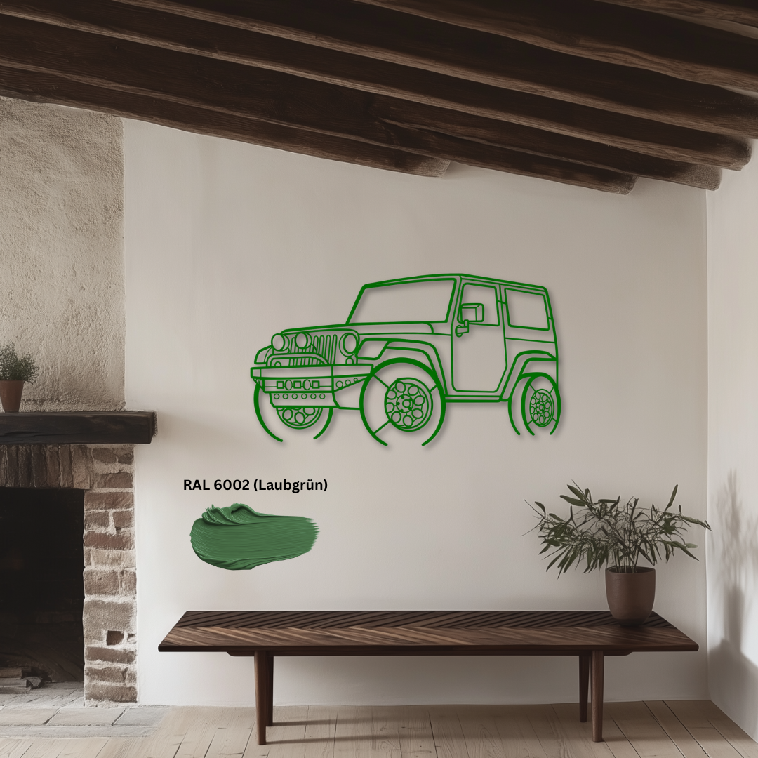 Sonderanfertigung - Dein Auto als Silhouette