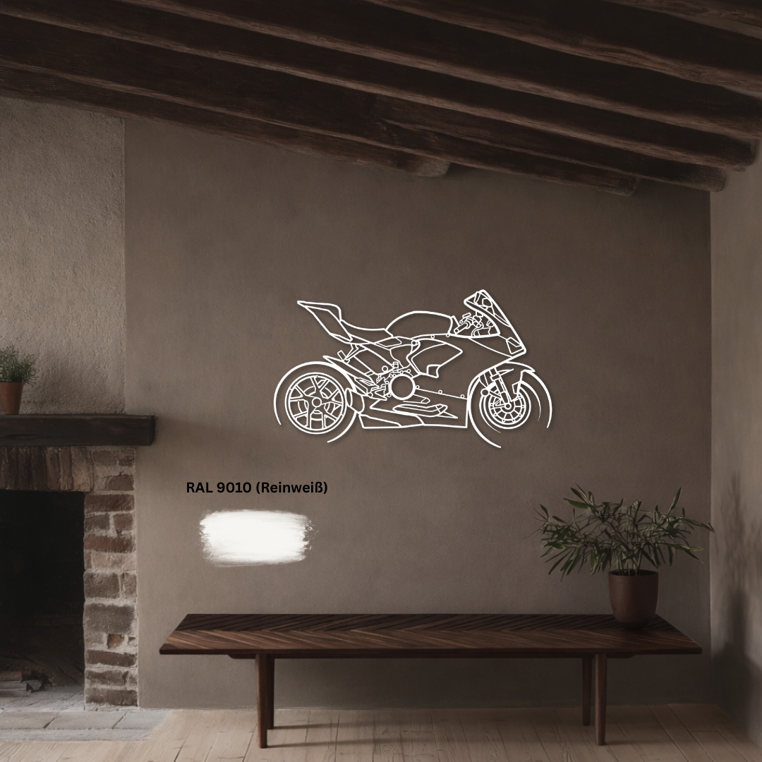 Sonderanfertigung - Dein Motorrad als Silhouette