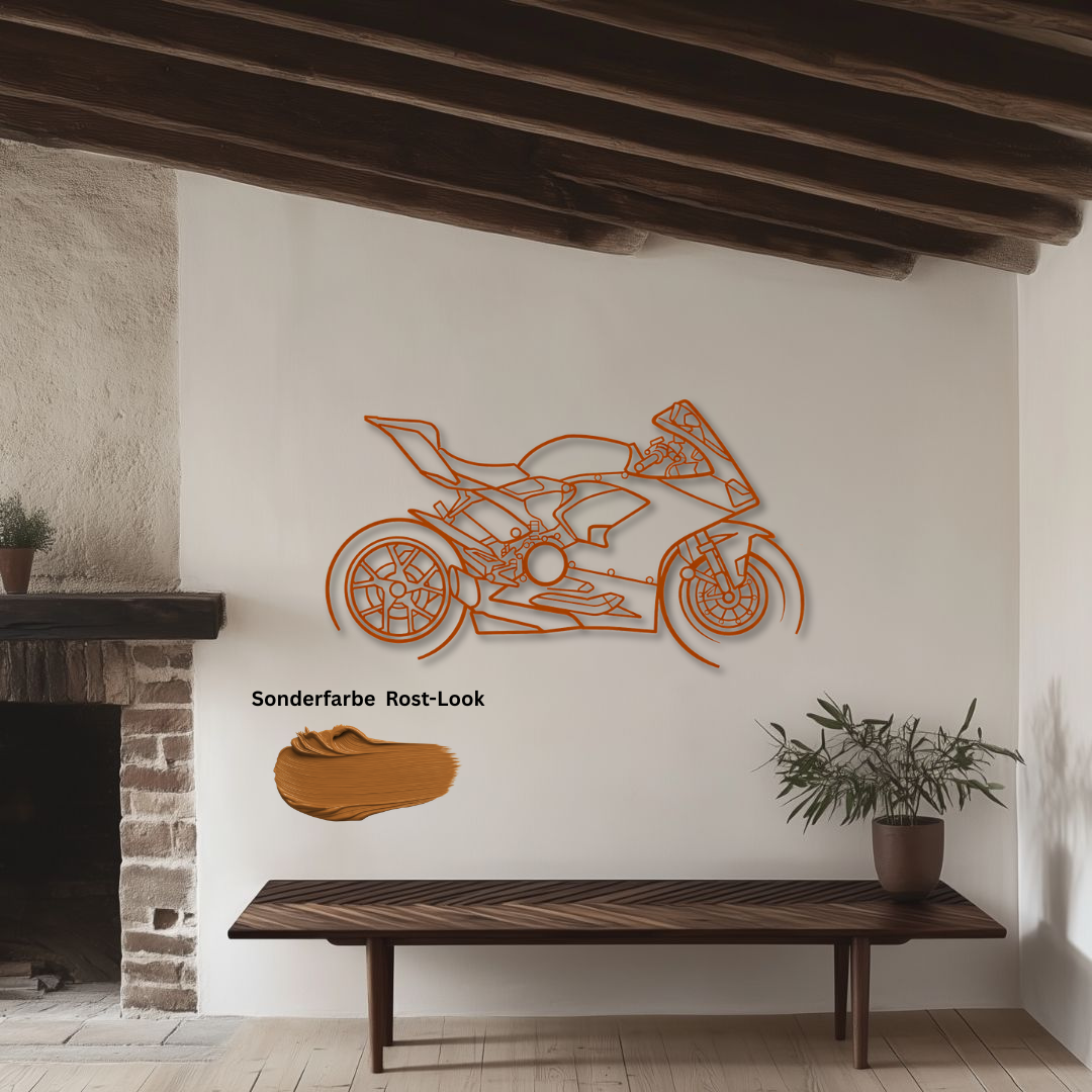 Sonderanfertigung - Dein Motorrad als Silhouette