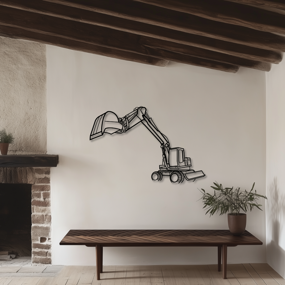 Liebh 912 1994 Metallsilhouette - Wandbild Front Angle