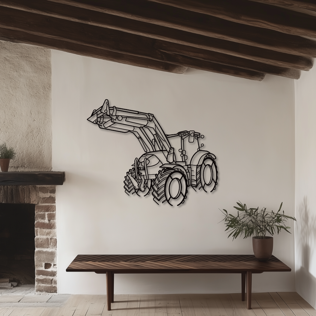 PUMA CVX 175 Metallsilhouette - Wandbild Front Angle