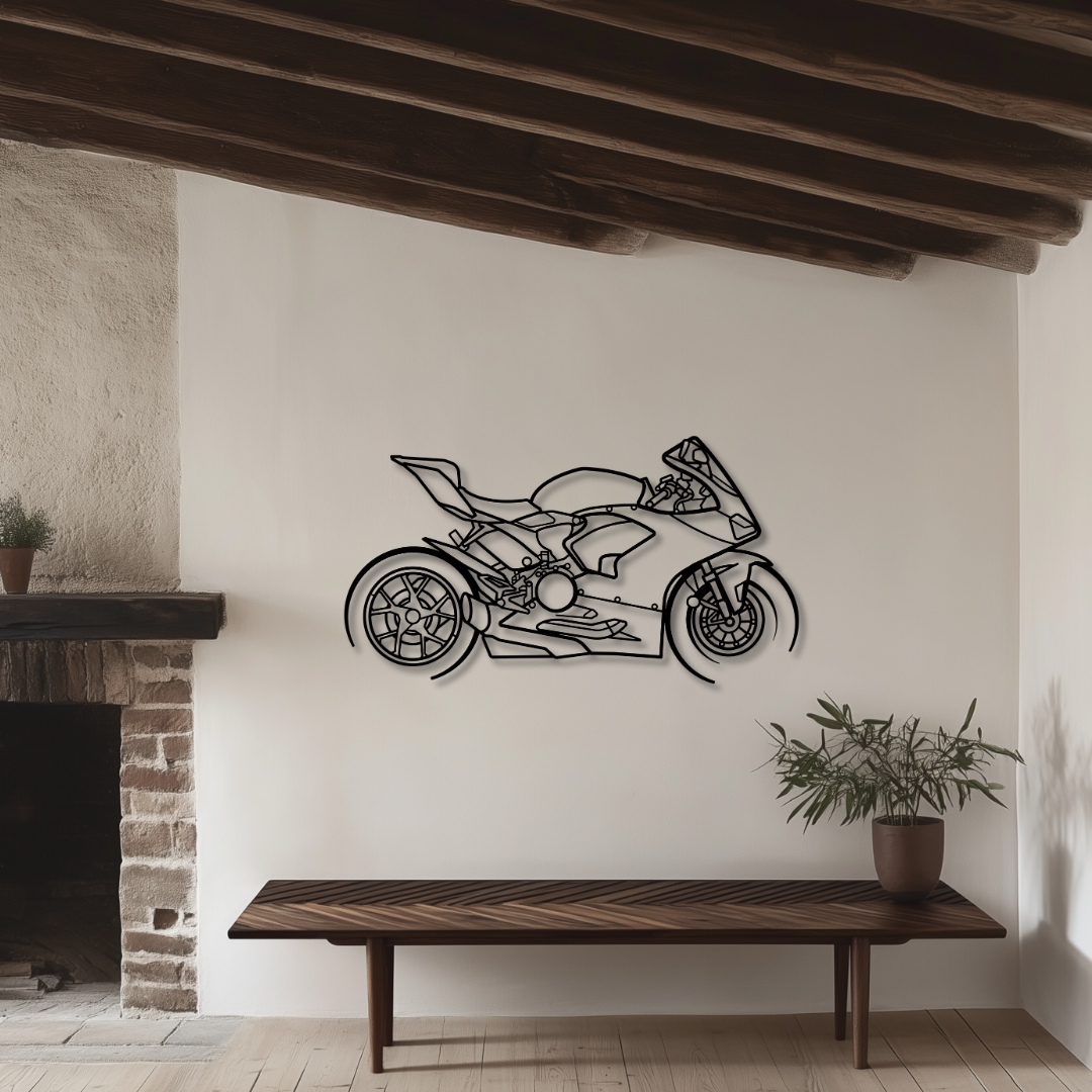 Sonderanfertigung - Dein Motorrad als Silhouette