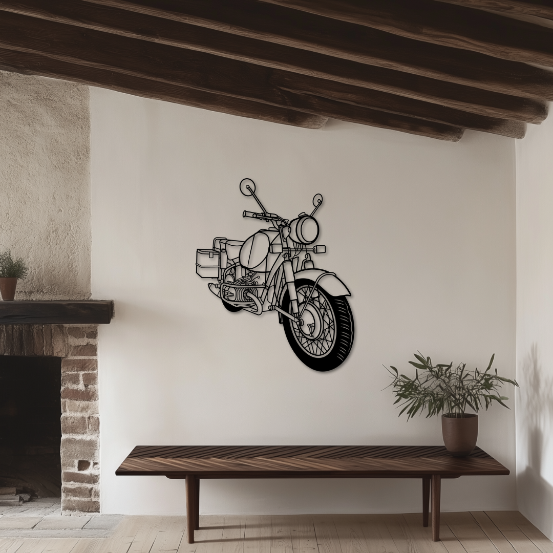 Sonderanfertigung - Dein Motorrad als Silhouette