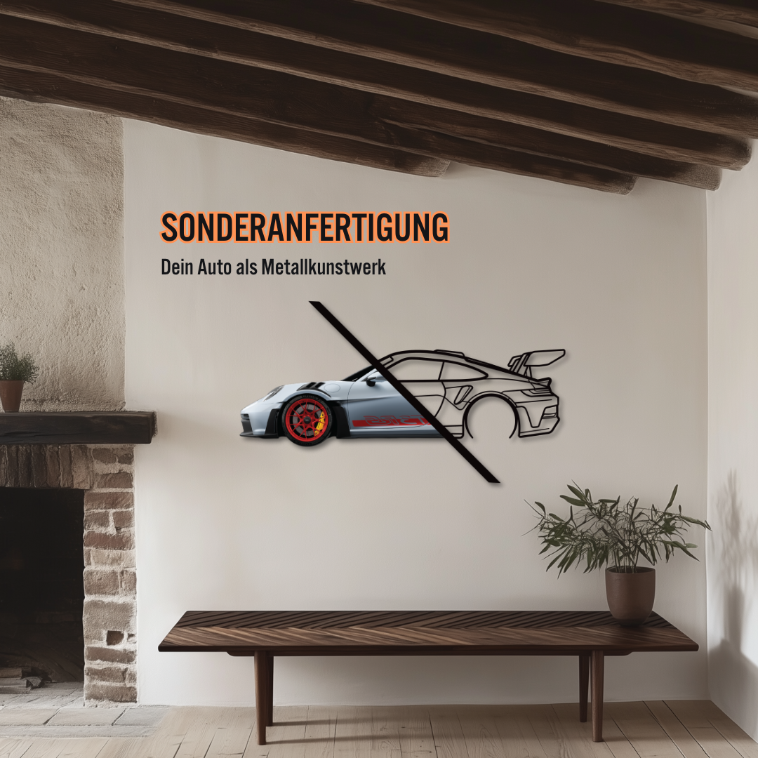 Sonderanfertigung - Dein Auto als Silhouette