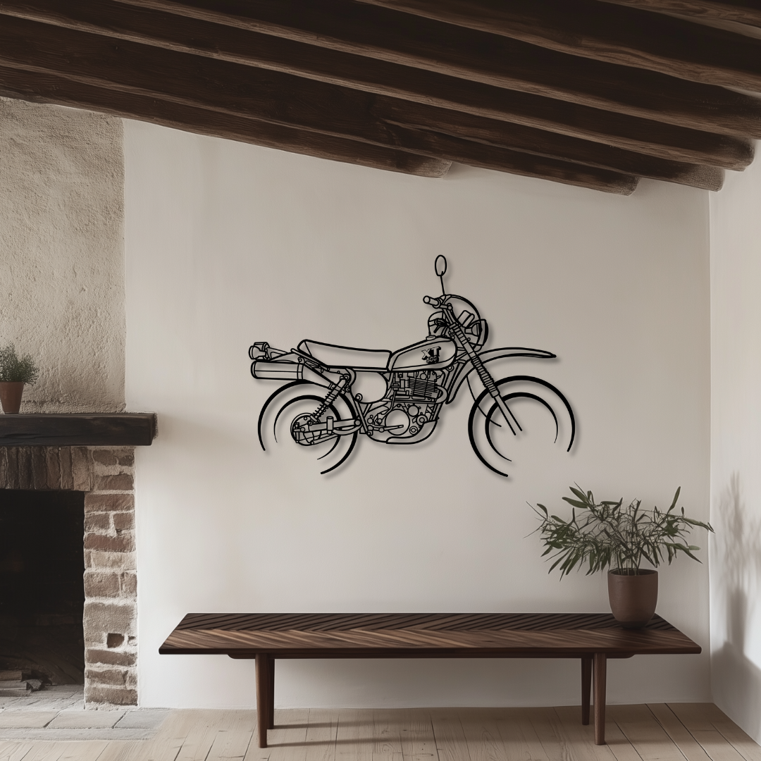 Sonderanfertigung - Dein Motorrad als Silhouette