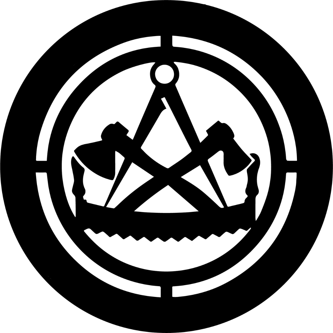 Zunftschild Zimmerer - Metall & Personalisierbar