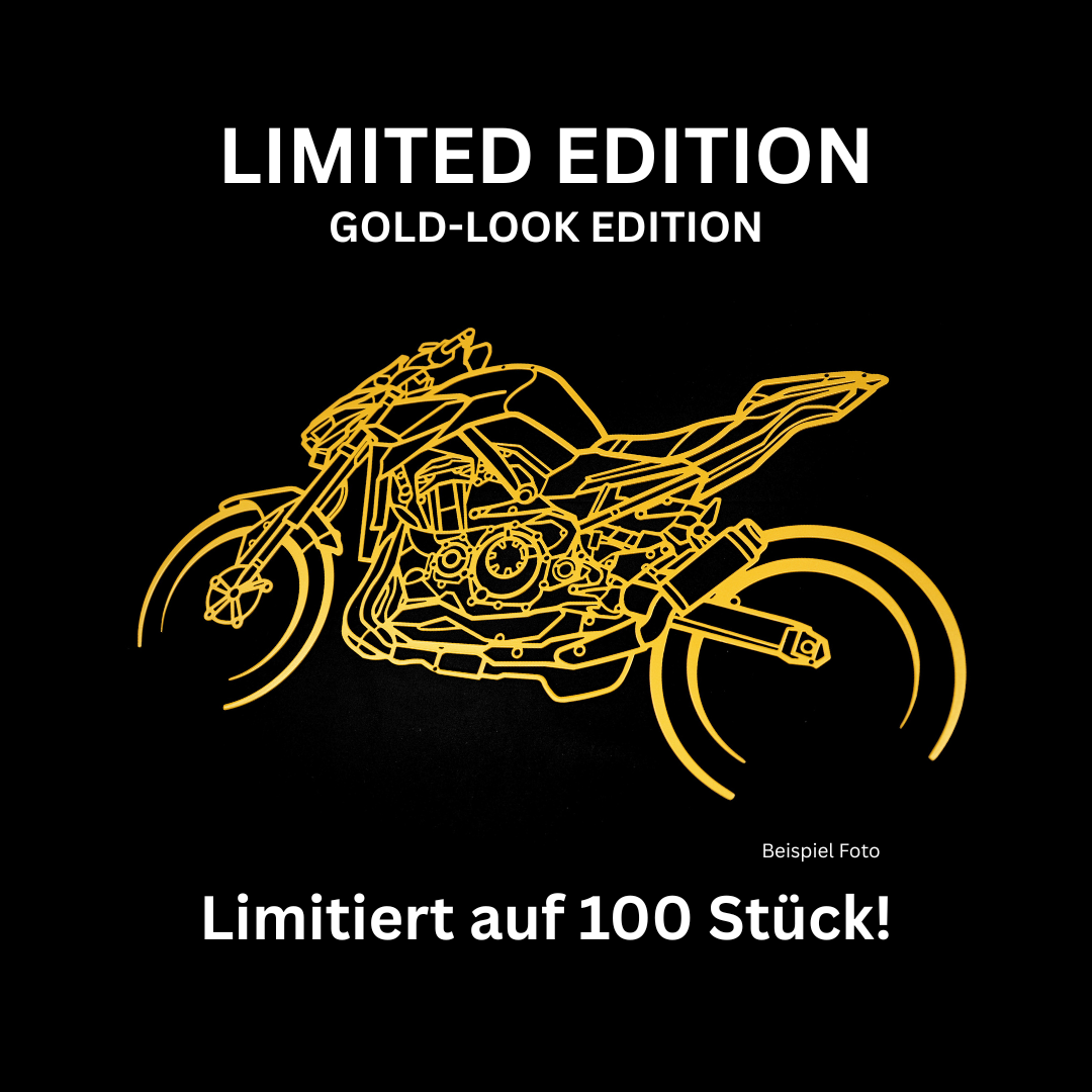 Sonderanfertigung - Dein Motorrad als Silhouette