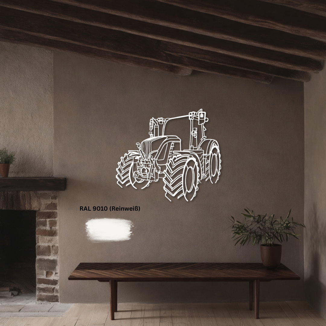 Sonderanfertigung - Dein Trecker als Silhouette