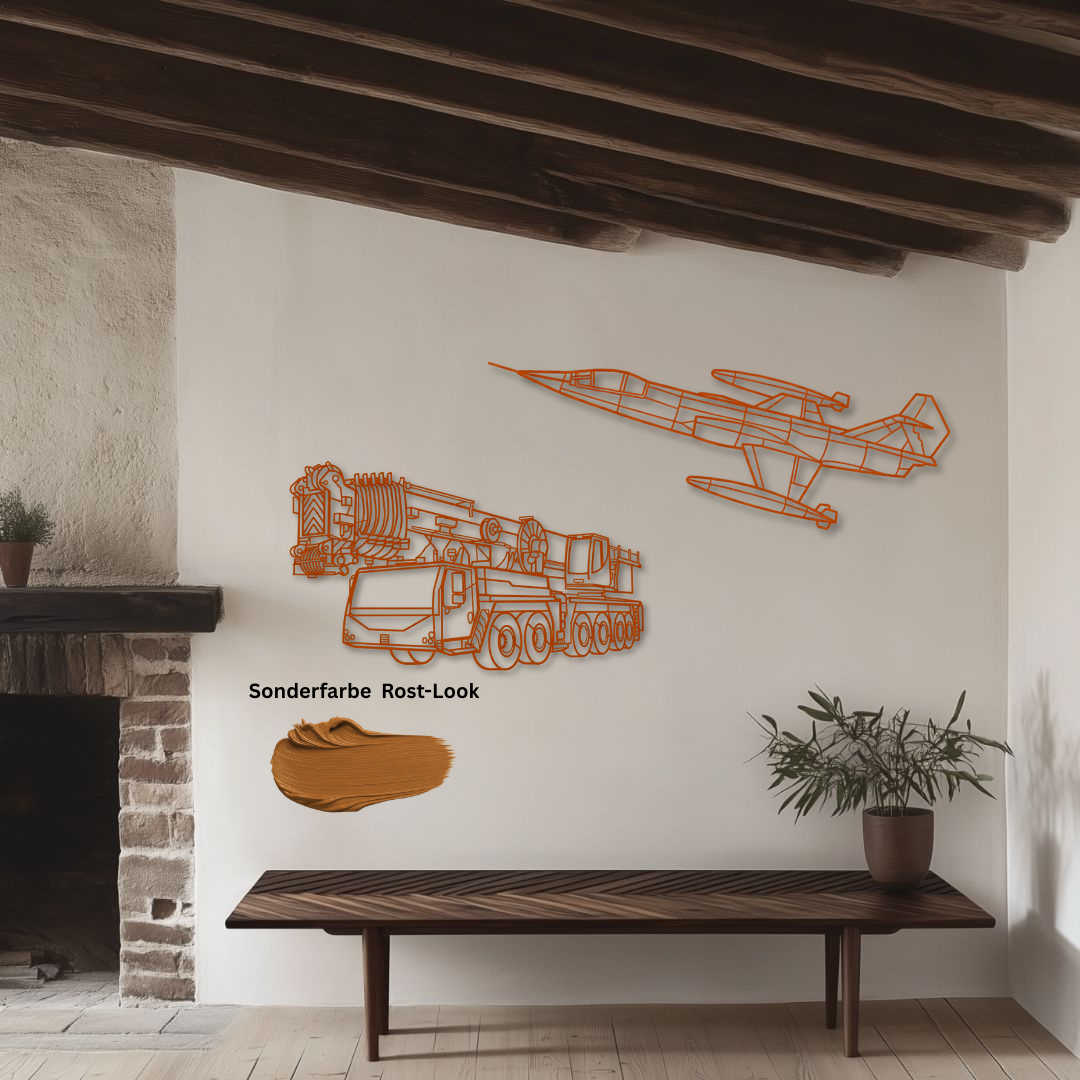 Sonderanfertigung - Andere Fahr -und Flugzeuge als Silhouette
