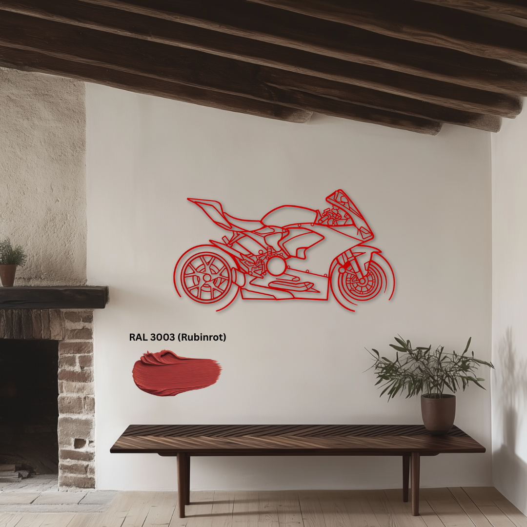 Sonderanfertigung - Dein Motorrad als Silhouette