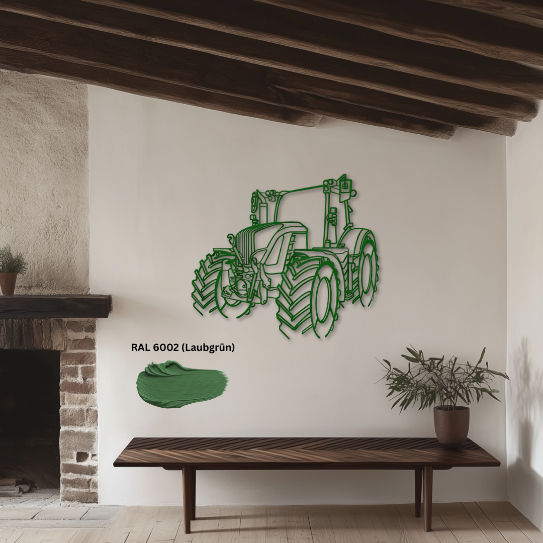 Sonderanfertigung - Dein Trecker als Silhouette