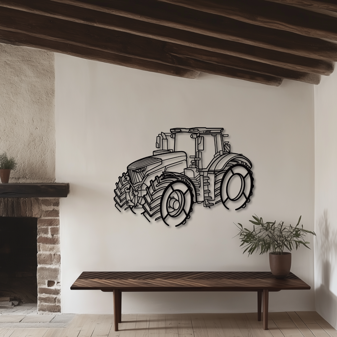 1000 Vario GEN4 Metallsilhouette - Wandbild Front Angle